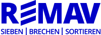 REMAV GmbH sieben brechen sortieren flachdecksieb leichtstoffabscheider logo
